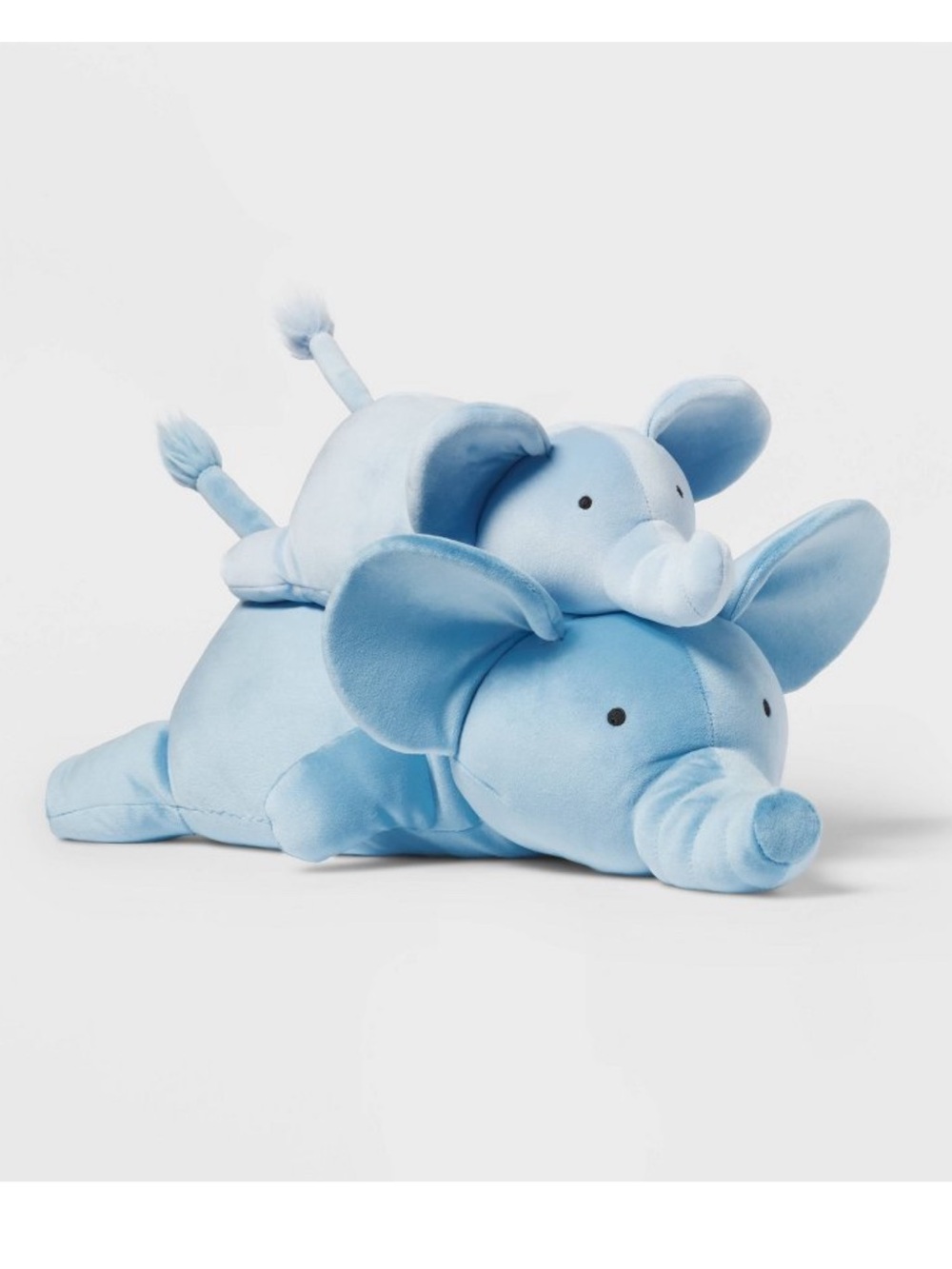 Pillowfort Elephant Mom and Baby Weighted Plush Animal Pillow for Kids *NEW*